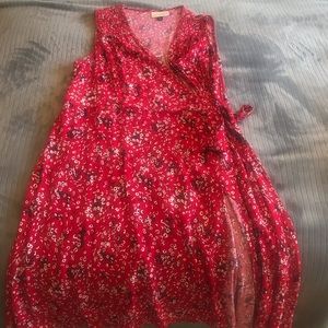 Universal Thread red midi dress